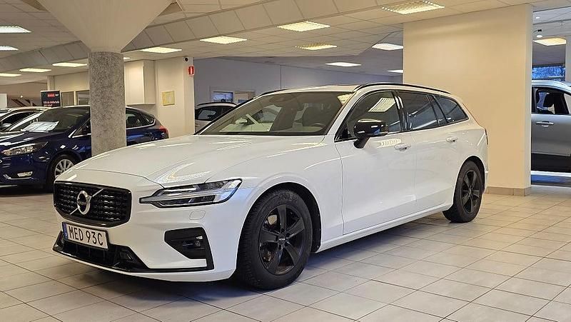 Vit Begagnad 2020 Volvo V60 R-Design Kombi | 339 900 kr (Dyr) - Bild 1/4