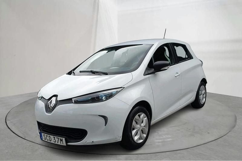 Vit Begagnad 2019 Renault Zoe Halvkombi | 130 000 kr (Marknadspris) - Bild 1/4