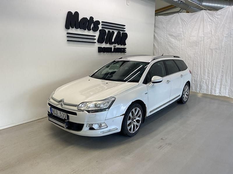 Vit Begagnad 2012 Citroën C5 Kombi | 79 900 kr (Lite dyr) - Bild 1/4