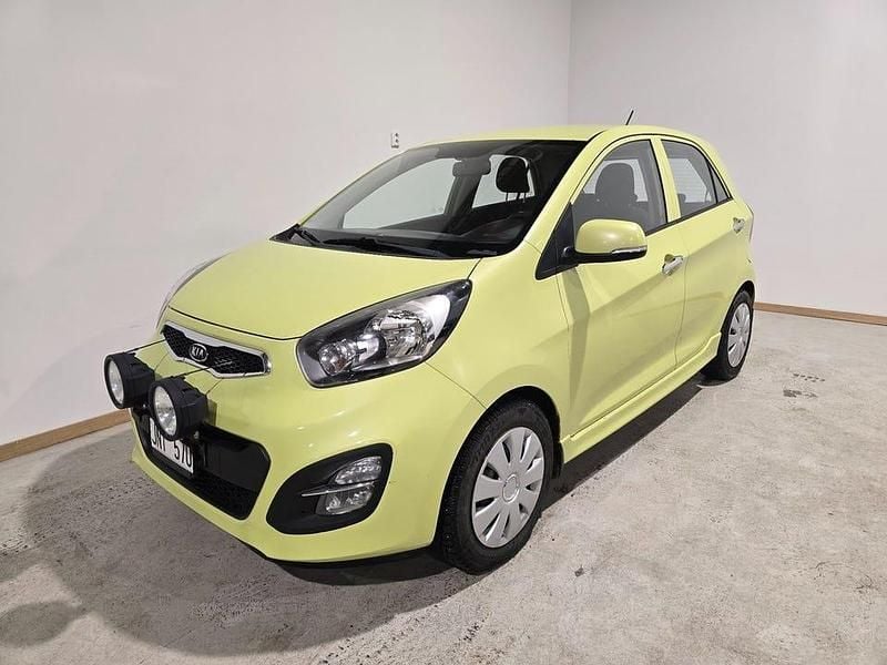 Grön Begagnad 2012 Kia Picanto Comfort Halvkombi | 45 000 kr (Marknadspris) - Bild 1/4
