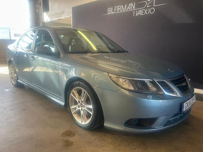 Blå Begagnad 2007 Saab 9-3 Vector Sedan | 68 800 kr (Dyr) - Bild 1/4