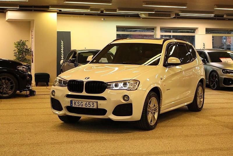 Vit Begagnad 2014 BMW X3 M Sport SUV | 199 000 kr (Dyr) - Bild 1/4