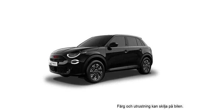 Svart Begagnad 2023 Fiat 600 Pop SUV | 284 900 kr (Marknadspris) - Bild 1/1
