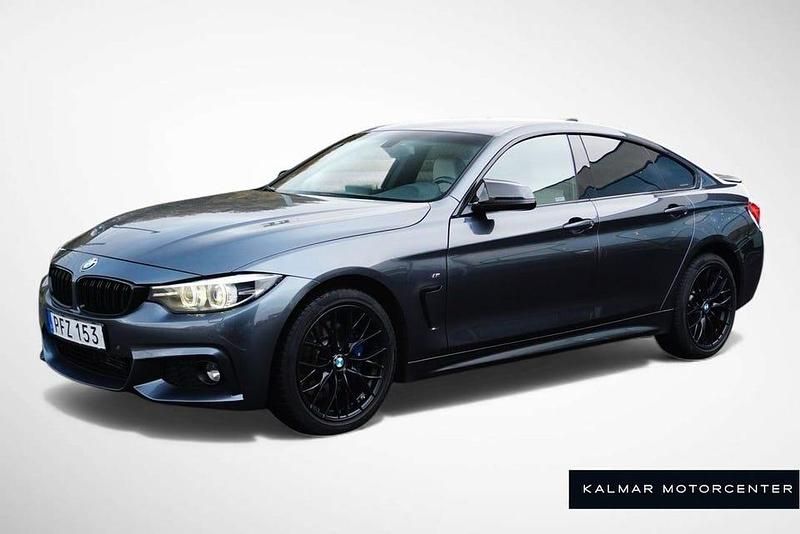 Grå Begagnad 2018 BMW 420 Gran Coupé M Sport Sportkupé | 229 900 kr (Marknadspris) - Bild 1/4