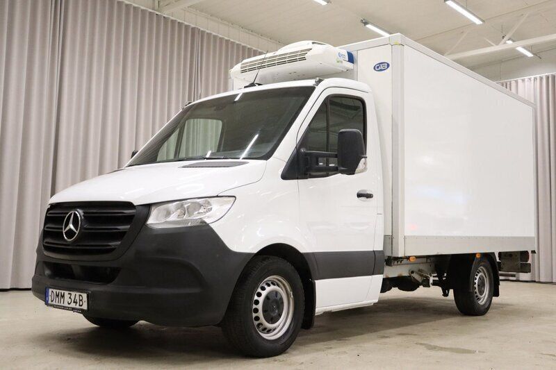 Vit Begagnad 2020 Mercedes Sprinter Van | 249 900 kr (Superpris) - Bild 1/4