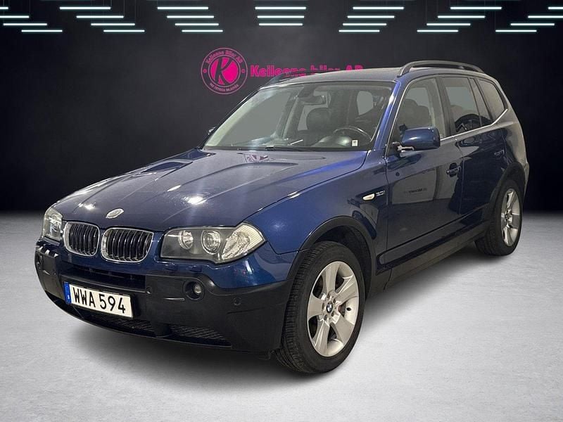 Mörkblå Begagnad 2005 BMW X3 Advantage SUV | 54 900 kr (Lite dyr) - Bild 1/4