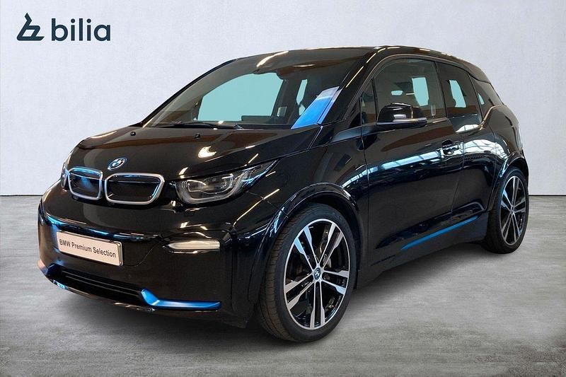 Svart Begagnad 2019 BMW i3 Comfort Edition Halvkombi | 209 000 kr (Marknadspris) - Bild 1/4