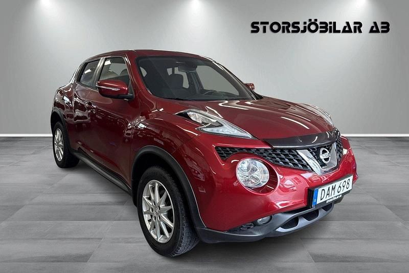 Röd Begagnad 2016 Nissan Juke SUV | 114 000 kr (Lite dyr) - Bild 1/4
