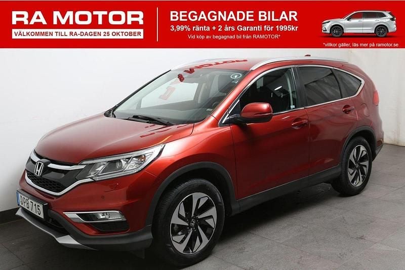 Röd Begagnad 2015 Honda CR-V Lifestyle SUV | 189 800 kr (Marknadspris) - Bild 1/3
