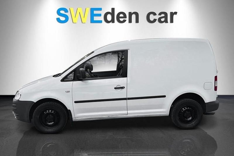 Begagnad VW Caddy 109 HK (80 kW) 2009 Vit Minibuss