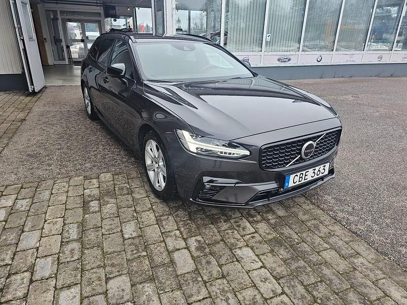 Grå metallic Begagnad 2021 Volvo V90 R-Design Kombi | 354 900 kr (Marknadspris) - Bild 1/4