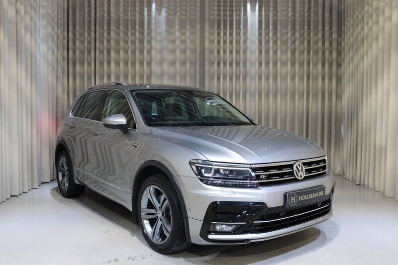 Grå Begagnad 2019 VW Tiguan R-line SUV | 289 900 kr (Lite dyr) - Bild 1/4