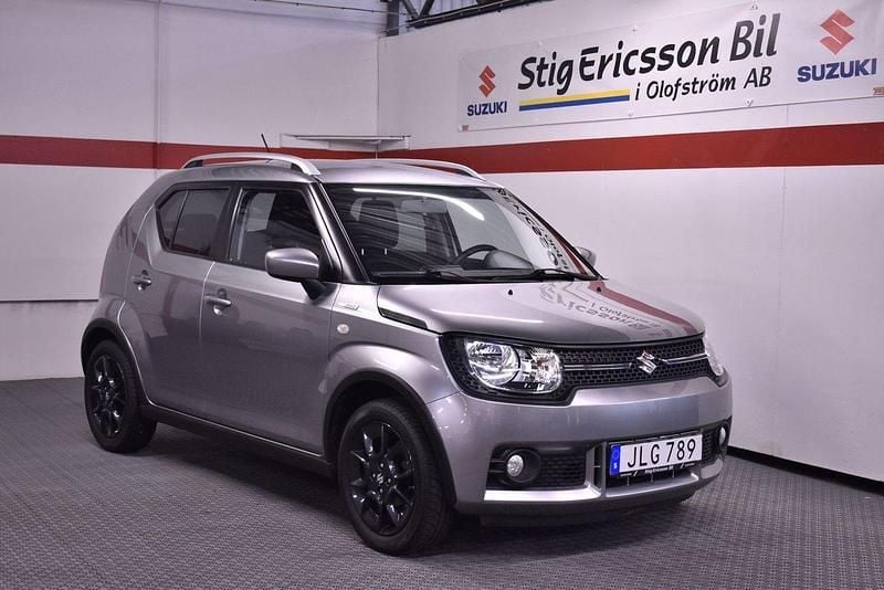 Silver Begagnad 2016 Suzuki Ignis Halvkombi | 128 500 kr - Bild 1/4