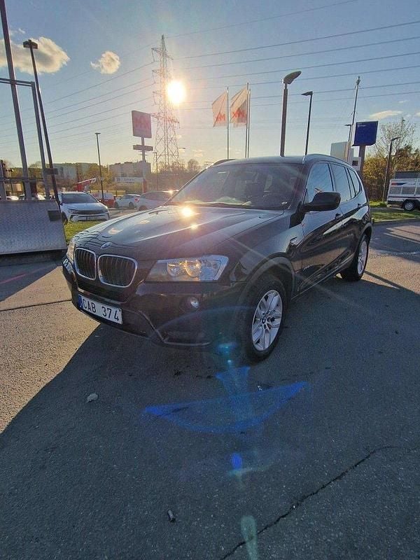 Svart Begagnad 2012 BMW X3 SUV | 110 000 kr (Marknadspris) - Bild 1/3