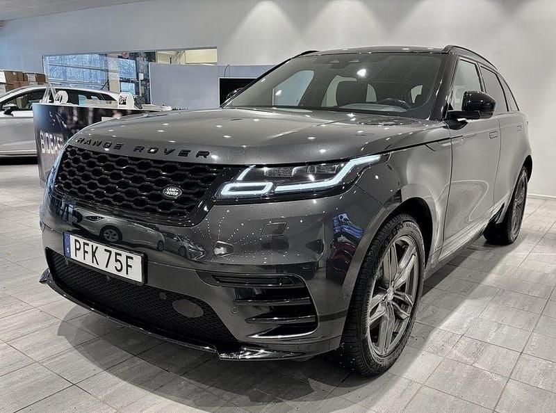 Grå Begagnad 2021 Land Rover Range Rover Velar R-Dynamic SUV | 579 900 kr - Bild 1/4