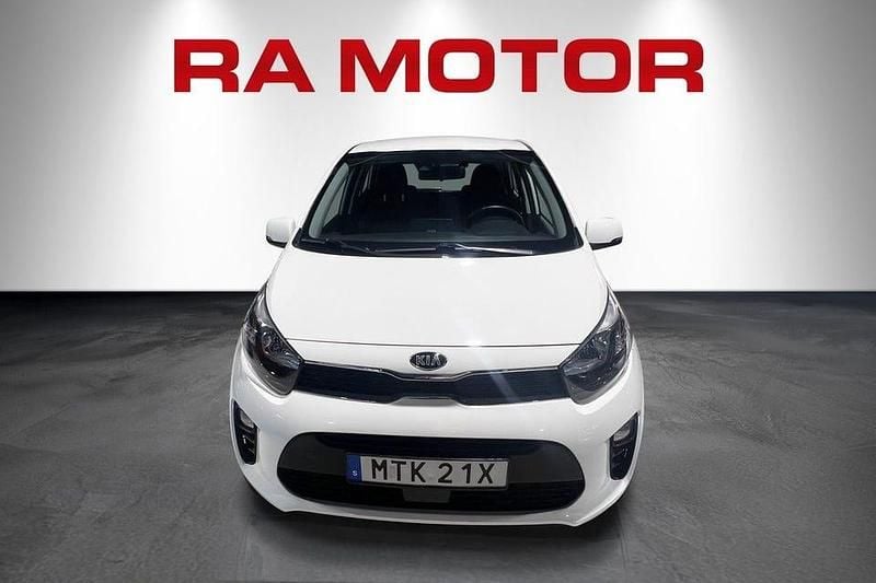 Begagnad Kia Picanto Advance 67 HK (49 kW) 2021 Vit Halvkombi