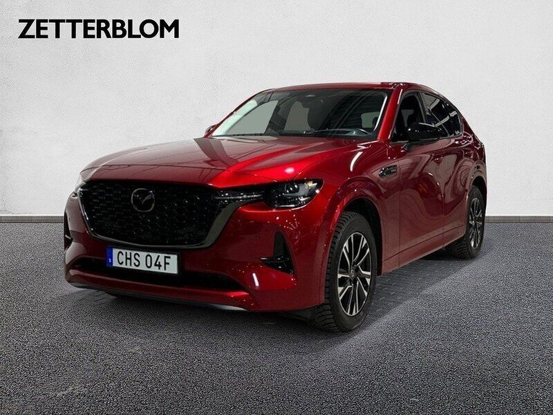 Röd Begagnad 2022 Mazda CX-60 Homura-Line SUV | 449 000 kr (Lite dyr) - Bild 1/4