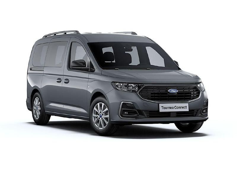 Grå Ny 2025 Ford Grand Tourneo Connect Minibuss | 518 200 kr - Bild 1/1