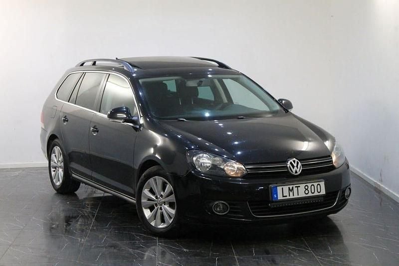 Begagnad VW Golf VI GT 160 HK (117 kW) 2009 Svart Halvkombi