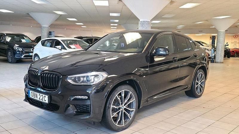Svart Begagnad 2019 BMW X4 M Sport SUV | 459 900 kr (Dyr) - Bild 1/4