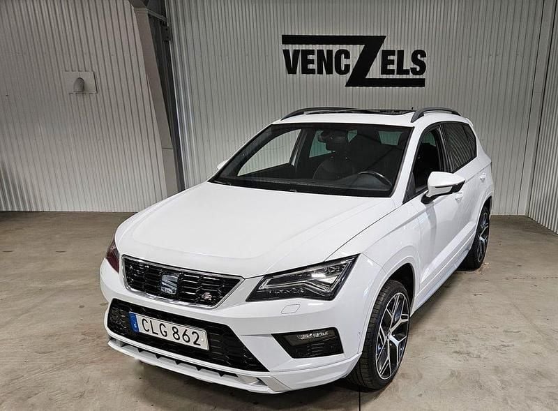 Vit Begagnad 2018 Seat Ateca FR SUV | 199 000 kr (Lite dyr) - Bild 1/4