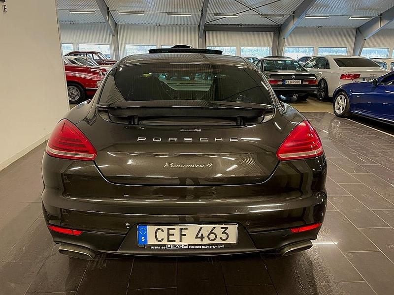 Begagnad Porsche Panamera 310 HK (228 kW) 2014 Mörkgrå Halvkombi