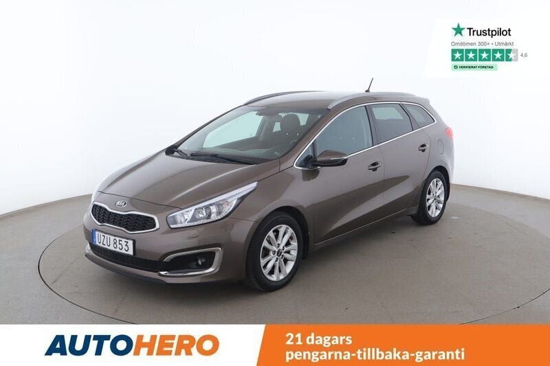 Grön Begagnad 2015 Kia Ceed Sportswagon Kombi | 110 000 kr (Lite dyr) - Bild 1/4