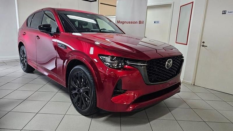 Begagnad Mazda CX-60 Homura-Line 327 HK (240 kW) 2024 Röd (soul crystal red) SUV