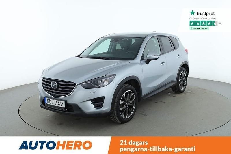 Grå Begagnad 2016 Mazda CX-5 Optimum SUV | 169 000 kr (Marknadspris) - Bild 1/4