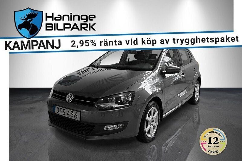 Grå Begagnad 2013 VW Polo R-line Halvkombi | 89 900 kr - Bild 1/2