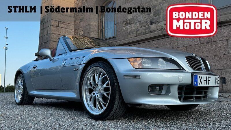 Silver Begagnad 1998 BMW Z3 Cab | 148 000 kr (Marknadspris) - Bild 1/4