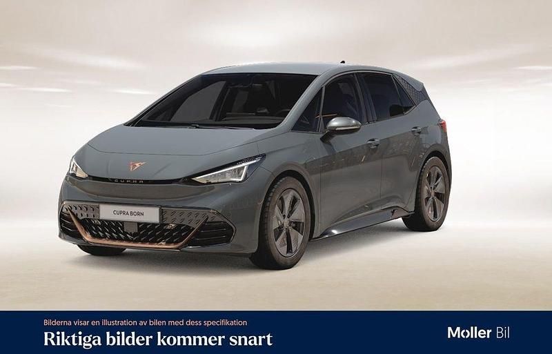 Ljusgrå (vapor grey) Begagnad 2022 Cupra Born Halvkombi | 249 900 kr (Bra pris) - Bild 1/4