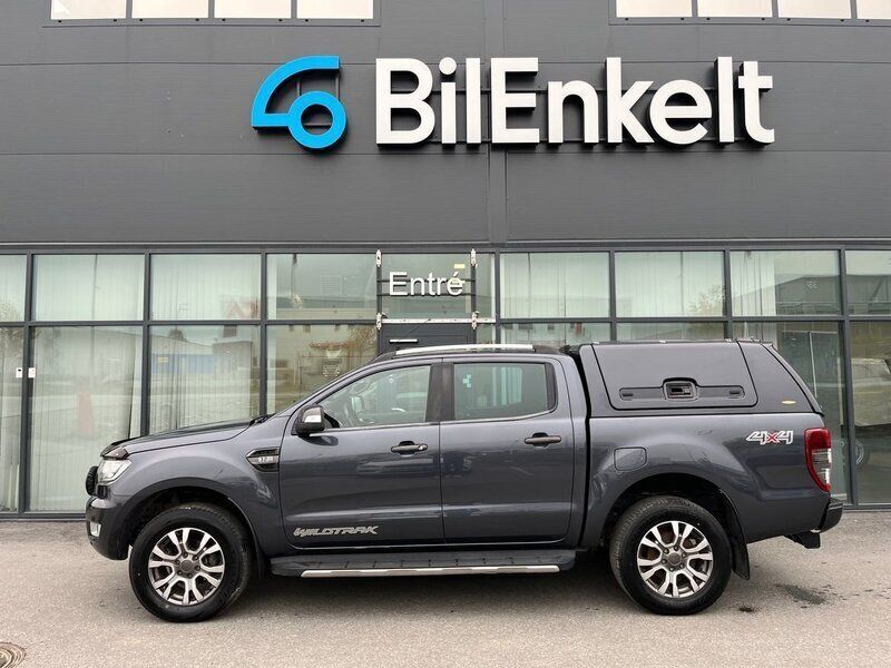 Grå Begagnad 2016 Ford Ranger Wildtrack Pickup | 324 900 kr - Bild 1/4