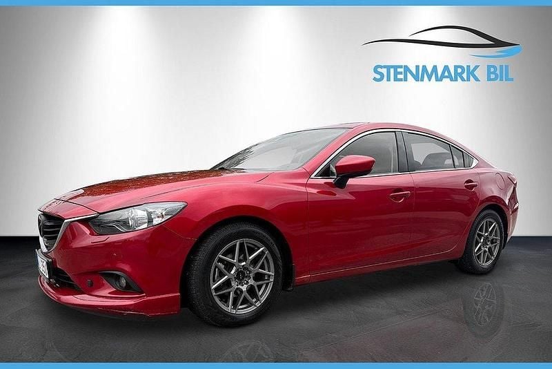 Röd Begagnad 2013 Mazda 6 Sedan | 89 000 kr (Bra pris) - Bild 1/4