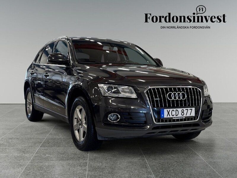 Grå Begagnad 2016 Audi Q5 Design SUV | 239 500 kr (Dyr) - Bild 1/4