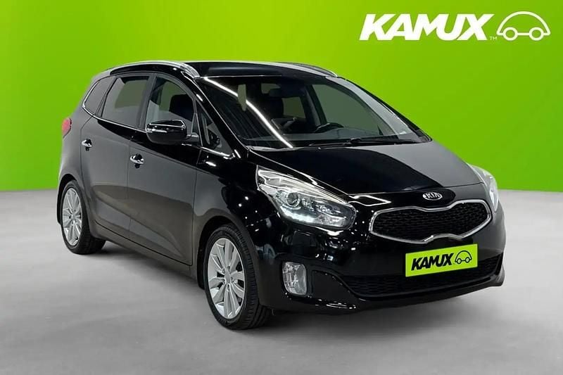 Svart Begagnad 2014 Kia Carens Minibuss | 89 800 kr - Bild 1/4