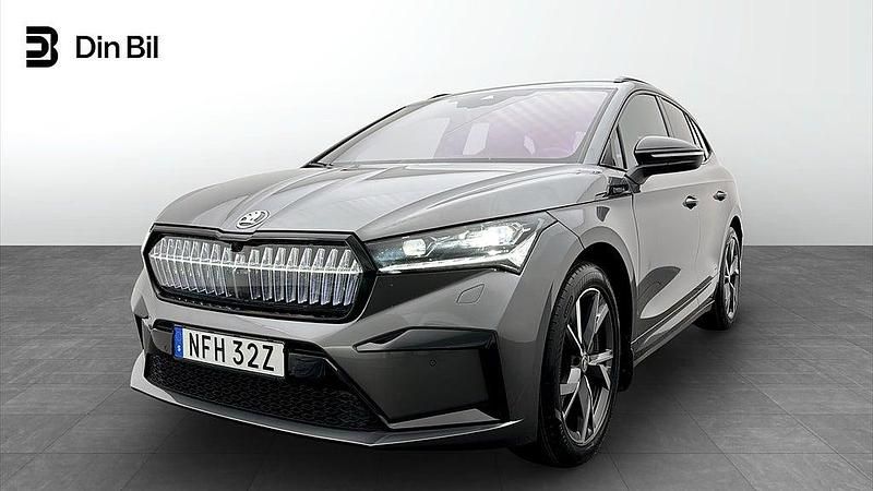 Begagnad Skoda Enyaq iV SportLine 194 kW (265 HK) 2023 Grå SUV