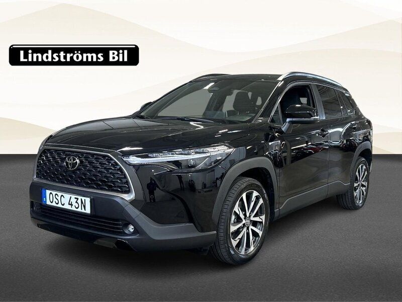 Svart Begagnad 2024 Toyota Corolla Cross Style SUV | 369 900 kr (Marknadspris) - Bild 1/3