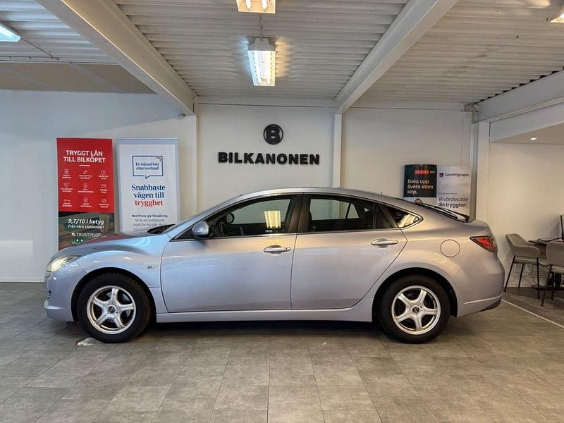 Grå Begagnad 2008 Mazda 6 Inclusive Halvkombi | 49 900 kr (Bra pris) - Bild 1/4