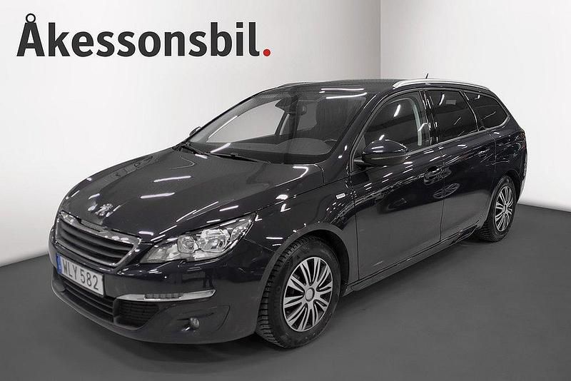 Mgrå Begagnad 2017 Peugeot 308 Kombi | 109 000 kr (Lite dyr) - Bild 1/4