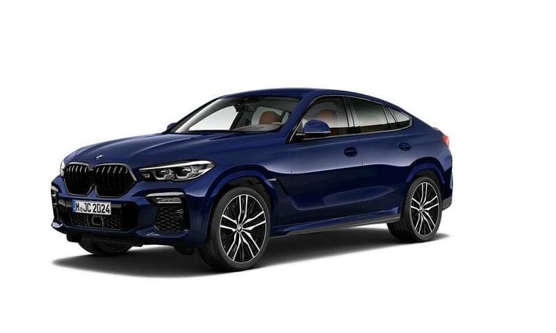 Blå Begagnad 2021 BMW X6 M Sport SUV | 699 500 kr (Lite dyr) - Bild 1/1