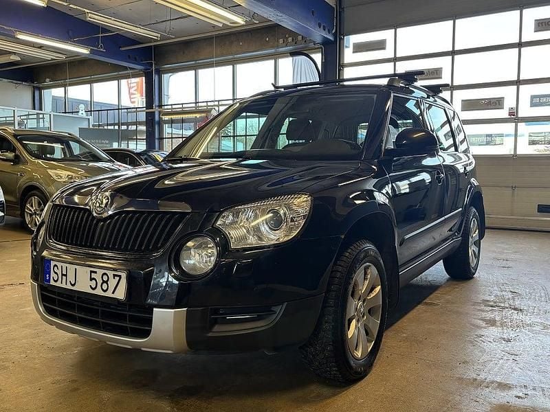 Svart Begagnad 2013 Skoda Yeti Business Line SUV | 94 900 kr (Marknadspris) - Bild 1/4