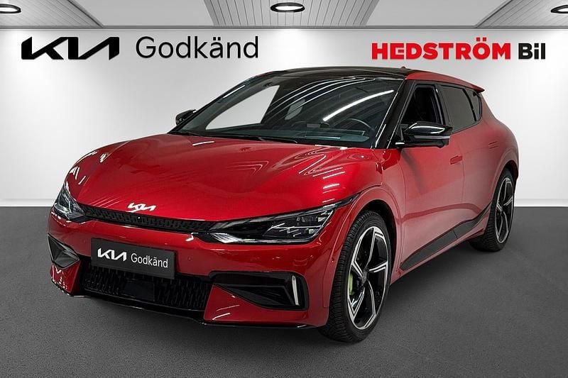 Röd Begagnad 2023 Kia EV6 SUV | 499 000 kr (Lite dyr) - Bild 1/4