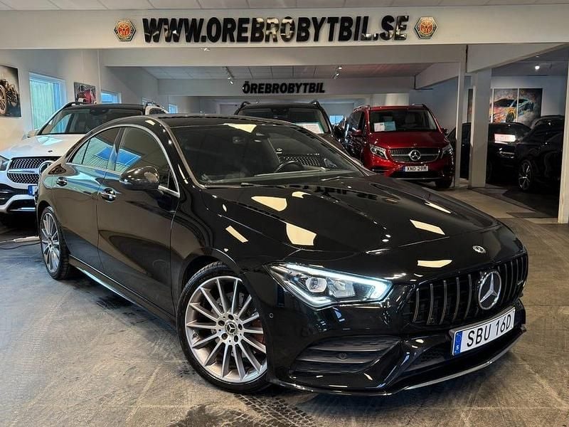Begagnad Mercedes CLA200 AMG 163 HK (119 kW) 2019 Svart Sedan