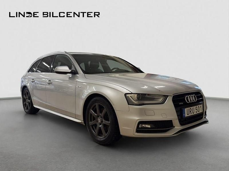 Begagnad Audi A4 S-Line 177 HK (130 kW) 2014 Silver Kombi
