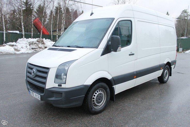 Begagnad 2,5tdi verkstads inredning 11 vw crafter – 2011, km ...