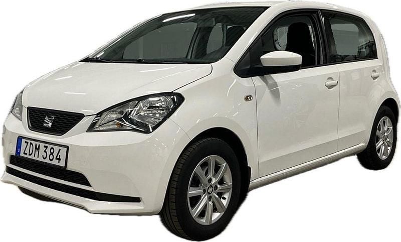 Vit Begagnad 2018 Seat Mii Halvkombi | 59 800 kr - Bild 1/4