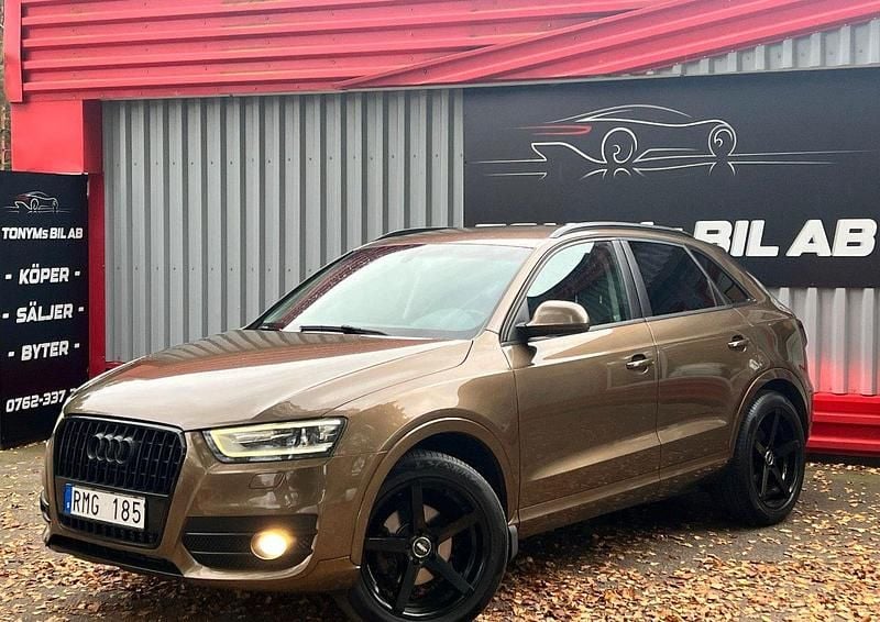 Brun Begagnad 2011 Audi Q3 Comfort SUV | 132 900 kr (Marknadspris) - Bild 1/4