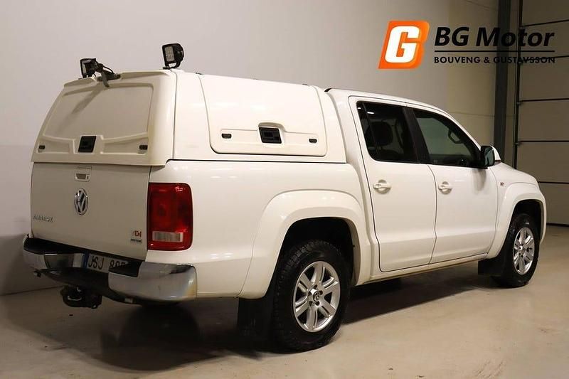 Begagnad VW Amarok Highline 180 HK (132 kW) 2013 Vit Pickup