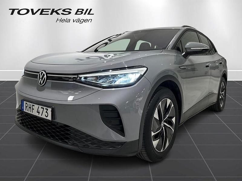 Grå Begagnad 2021 VW ID.4 Pro Performance SUV | 279 900 kr (Bra pris) - Bild 1/4